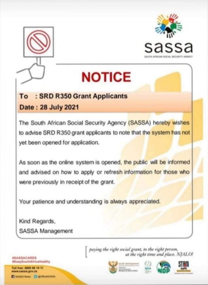 SASSA Grant